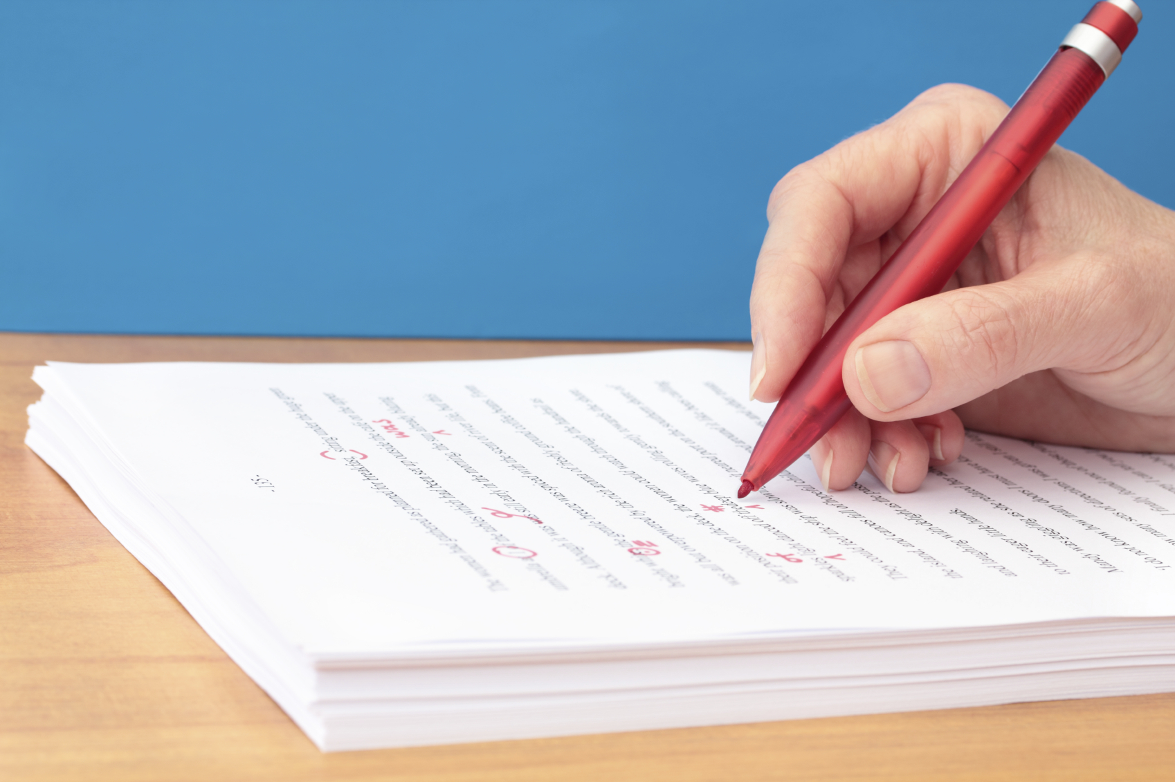 paper-being-corrected.jpg get feedback