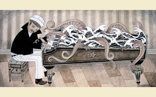 Evan B Harris Salt & Sea Piano Keys Salt & Sea Piano Keys